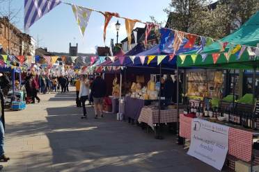 Visit Henley Charter Market. Image credit to The Oxford Magazine
