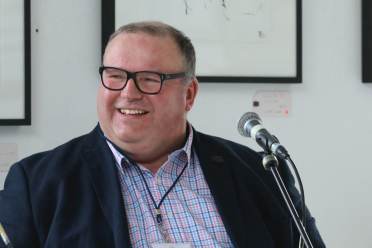 Harry the Auctioneer hosts an event at Audley Villages