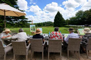 Scarcroft Park retirement village art exhibition run my homeowners and experts