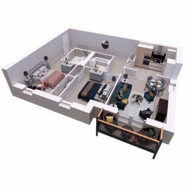 3D Floorplan