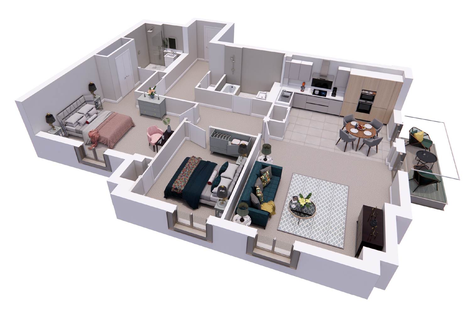 24 Mowbray Hall (Rental) Retirement Properties Audley Villages