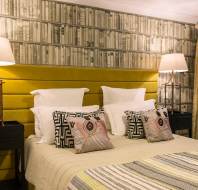 Double bedroom in boutique hotel style