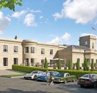 Grand mansion in Georgian style