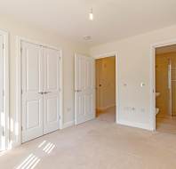 Large bedroom with ensuite shower