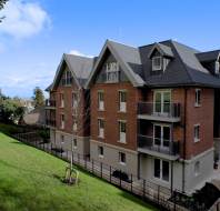 Exterior view of a retirement property