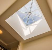 Skylight over stairwell