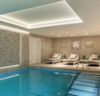 Swimming pool and relaxation area