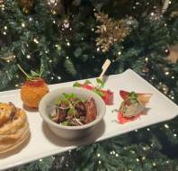 Christmas Canapes at Audley Wycliffe Park