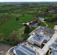 Scarcroft Park drone footage captures Red Kite