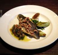 Summer Menu - Sea bass