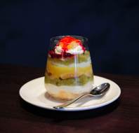 Summer Menu - Gooseberry Trifle