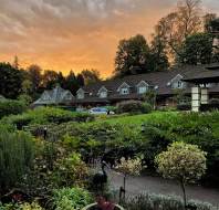 Red sky in the morning over Willicombe Park. Credit: Mrs Kreyer, property owner at Willicombe Park