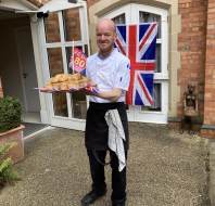 VE Day celebrations at Audley Binswood
