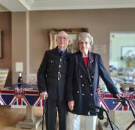 VE Day celebrations at Audley Chalfont Dene
