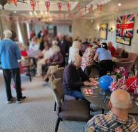 VE Day celebrations at Audley Chalfont Dene