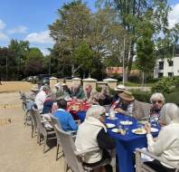 VE Day celebrations at Audley Fairmile