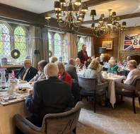 VE Day celebrations at Audley Stanbridge Earls
