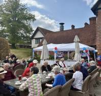 VE Day celebrations at Audley Stanbridge Earls