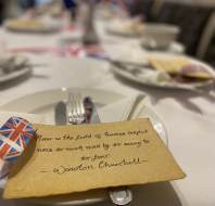 VE Day celebrations at Audley Willicombe Park