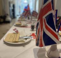 VE Day celebrations at Audley Willicombe Park
