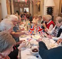VE Day celebrations at Audley Willicombe Park