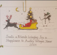 Christmas card competition entry - Mrs B Audley Clevedon Christmas card competition entry - Mrs B Audley Clevedon