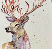 Christmas card competition entry - Michele D Audley Cooper's Hill Christmas card competition entry - Michele D Audley Cooper's Hill