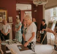 Arts and crafts event at Scarcroft Park