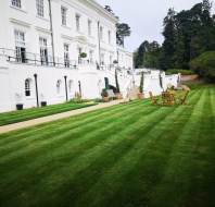 Beautifully landscaped grounds at Sunningdale Park