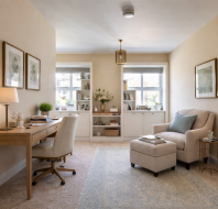 Audley Inglewood 47 Inglewood House study