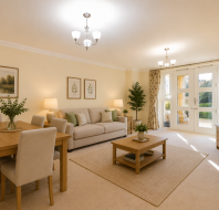 3 Robinson Court at St Elphin's Park - Living Room