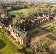 Headley Court luxury retirement village in Epsom - Aerial view 2026