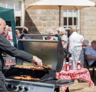 Audley Scarcroft Park BBQ Event on the terrace