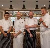 Audley Head Chefs at the Summer Menu Cook-off at Wycliffe Park in June 2026