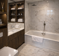 Apartment 63 Nightingale Place - Ensuite bathroom