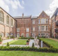 Binswood Hall - view from the courtyard
