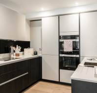 Show apartment kitchen