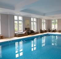 Swimming pool at Audley St Elphin's Park