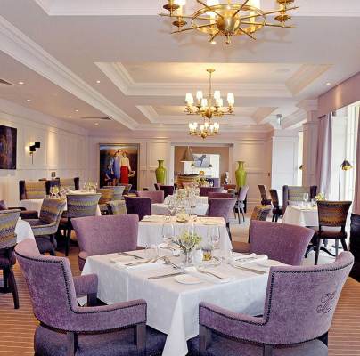 Elegant, Georgian-style dining room