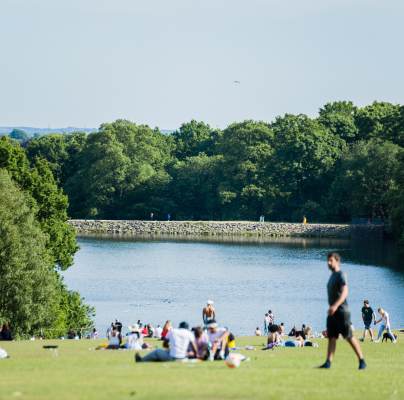 Roundhay Park near Audley Scarcroft Park