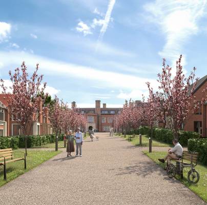 Headley Court planned retirement village in Epsom Surrey