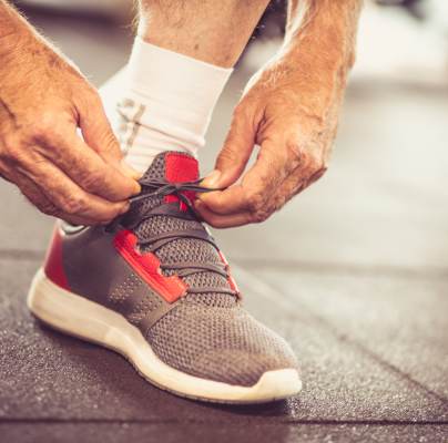 Getting ready for a run
