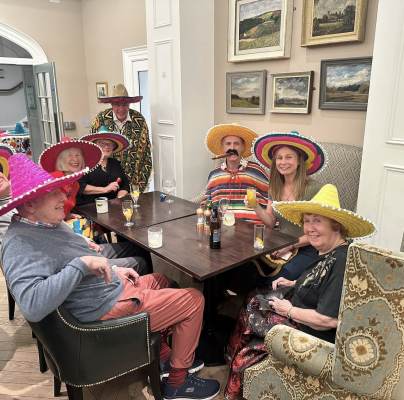 Around the World dinner at Cooper's Hill