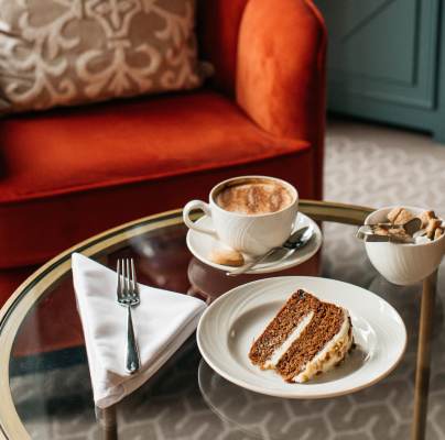 Coffee and cake at Sunningdale Park retirement village