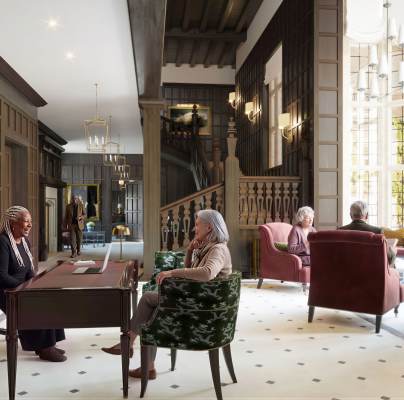 Headley Court luxury retirement village in Epsom - Reception