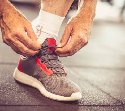 Getting ready for a run