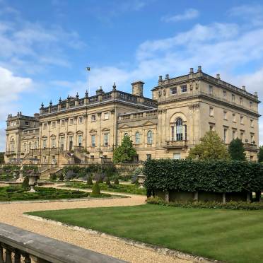 Harewood House from the garden