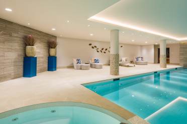 Swimming pool at Audley Nightingale Place, Clapham Swimming pool