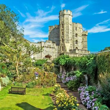 Windsor Castle on a sunny day