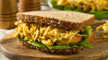Coronation Chicken sandwich Coronation Chicken sandwich